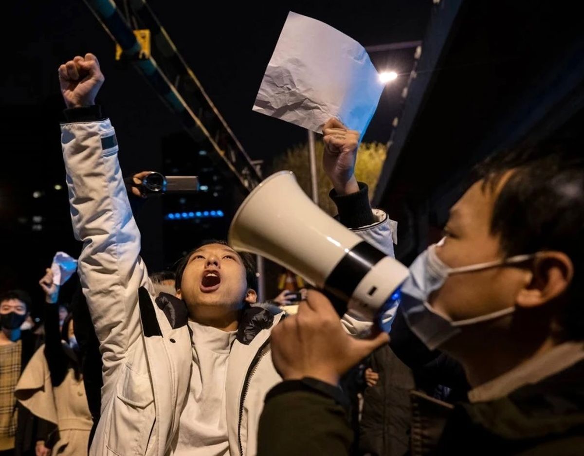 فارین پالسی: چه شد که اعتراضات بی سابقه سیاسی چین را فرا گرفت؟ 