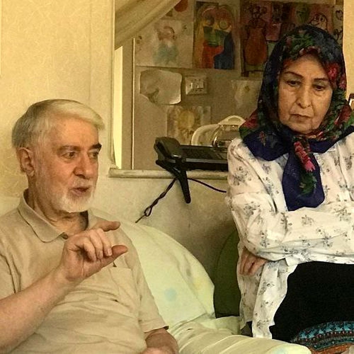 آخرین وضعیت جسمانی میرحسین موسوی و زهرا رهنورد