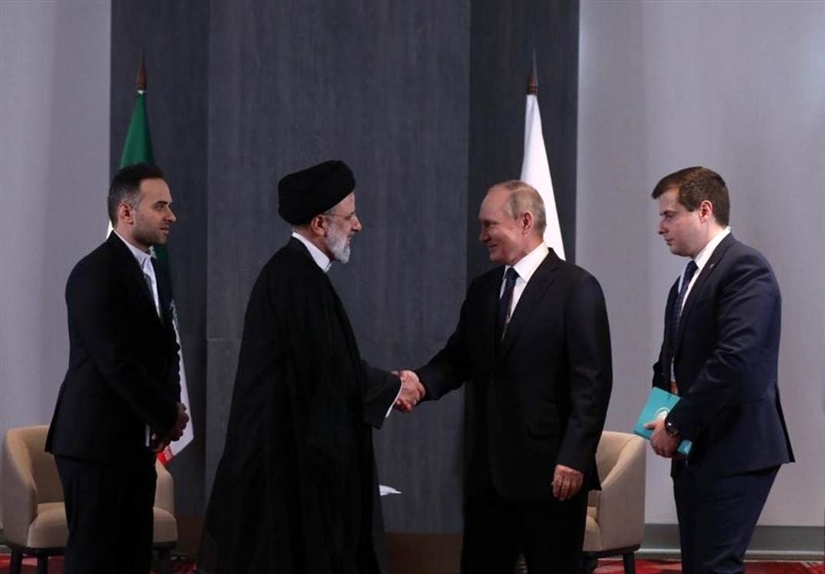 پوتین در دیدار با رئیسی: همه تلاش خود را برای عضویت ایران در شانگهای بکار بستیم